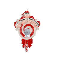 Load image into Gallery viewer, Christmas Gift Personalized Christmas Tree Decor Ornament Lollipop Family 5