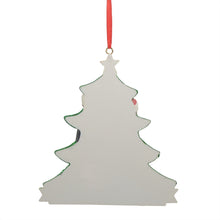 Load image into Gallery viewer, Personalized Christmas Wedding Couple Ornament White Bride and Ethnic Groom