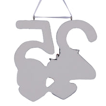 Load image into Gallery viewer, Personalized Christmas Gift Couple Silver and Golden Anniversary Ornament 25th/50th