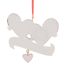 Load image into Gallery viewer, Personalized Couple Ornament Mr & Mrs 1st Christma