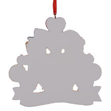 Load image into Gallery viewer, Personalized Gift for Family 3 Christmas Ornament Gingerbread Family 3