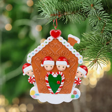 Load image into Gallery viewer, Use thin permanent pen to customize an ornament gift for your family and friends. Customize on hat, blank loctions with names, year, greetings, etc., keep it dry for 1-2 minutes before touch writings, words will stay well for years.