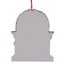 Load image into Gallery viewer, Personalized Christmas Ornament Fireplace stockings Family 4