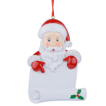 Load image into Gallery viewer, Christmas Gift from Santa Decoration Ornament Santa's Scroll