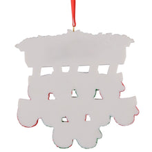 Load image into Gallery viewer, Personalized Christmas Ornament Mantel Gloves Family 11