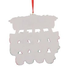 Load image into Gallery viewer, Personalized Christmas Ornament Mantel Gloves Family 14