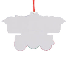 Load image into Gallery viewer, Personalized Christmas Ornament Mantel Gloves Family 3