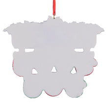 Load image into Gallery viewer, Personalized Christmas Ornament Mantel Gloves Family 7