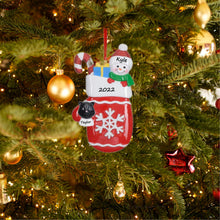 Load image into Gallery viewer, Personalized Christmas Gift Snow Baby Mitten
