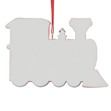 Load image into Gallery viewer, Personalized Christmas Gift Decoration Ornament Santa Train