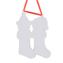 Load image into Gallery viewer, Customize Gift Christmas Family 2 Ornament Bear Stocking