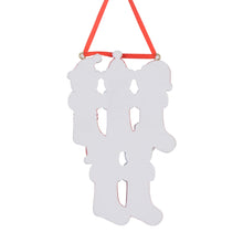 Load image into Gallery viewer, Customize Christmas Decoration Ornament Bear Stocking Family 5