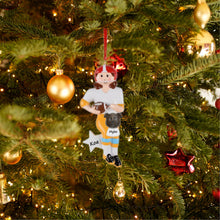 Load image into Gallery viewer, Personalized Christmas Sport Ornament Football Girl/Boy