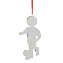 Load image into Gallery viewer, Personalized Christmas Sport Ornament Soccer Boy/Girl