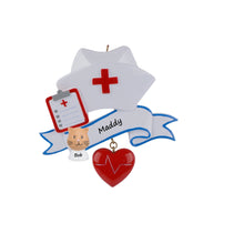 Load image into Gallery viewer, Personalized Gift Christmas Occupation Ornament Nurse