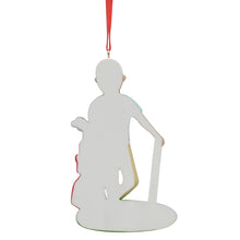 Load image into Gallery viewer, Personalized Christmas Sport Ornament Golf Boy Ethnic
