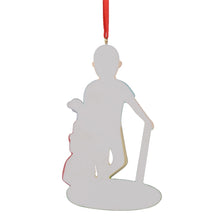 Load image into Gallery viewer, Personalized Christmas Sport Ornament Golf Boy