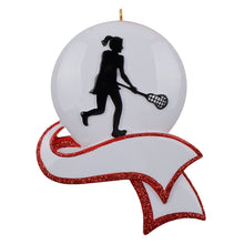Load image into Gallery viewer, Personalized Christmas Sport Ornament Women's Lacrosse