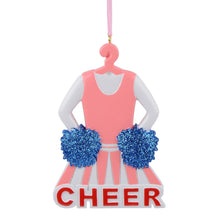 Load image into Gallery viewer, Personalized Christmas Sport Ornament Cheer Girl