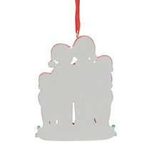 Load image into Gallery viewer, Personalized Ornament Pajama Family 5 Christmas Decoration Ornament