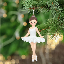 Load image into Gallery viewer, Personalized Christmas Sport Ornament Ballerina Girl