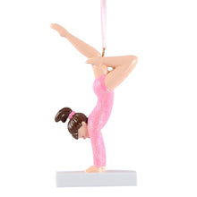 Load image into Gallery viewer, Personalized Christmas Sport Ornament Gymnast