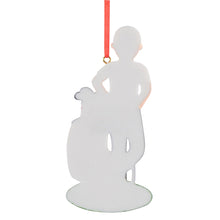 Load image into Gallery viewer, Personalized Christmas Sport Ornament Golf Boy