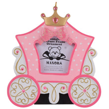 Load image into Gallery viewer, Christmas Personalized Ornament Princess Carriage Photo Frame