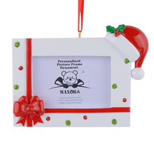 Load image into Gallery viewer, Personalized Christmas Ornament The Holiday Photo frame