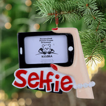 Load image into Gallery viewer, Personalized Ornament Selfie Photo frame