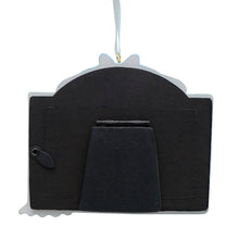 Load image into Gallery viewer, Personalized Ornament Baby's 1st Christmas Photo Frame Blue