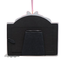 Load image into Gallery viewer, Personalized Ornament Baby's 1st Christmas Photo Frame Pink