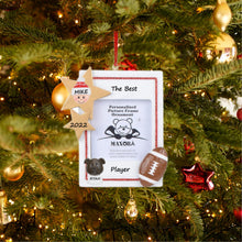 Load image into Gallery viewer, Personalized Gift for Christams Sport Photo Frame Ornament Football