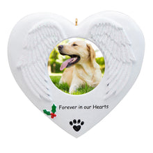 Load image into Gallery viewer, Personalized Christmas Gift Ornament Pet Memorial Photo frame