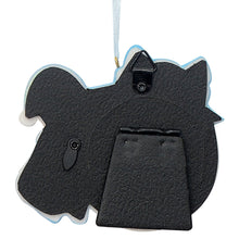 Load image into Gallery viewer, Baby's First Christmas Ornament Bow Photo Frame