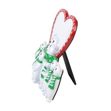 Load image into Gallery viewer, Personalized Christmas Gift Polar Bear Table Top Family 7