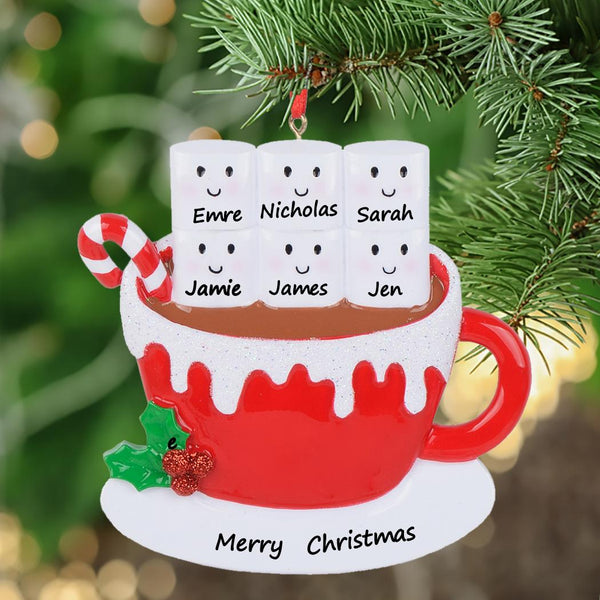 Marshmallow mug ornament turn a simple moment into a cherished memory