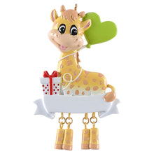 Load image into Gallery viewer, Personalized Teens Christmas Gift Christmas Tree Decoration Ornament Giraffe
