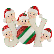 Load image into Gallery viewer, Personalized Gift For Family Christmas Tree Deco Ornament JOY
