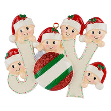 Load image into Gallery viewer, Personalized Gift For Family Christmas Tree Deco Ornament JOY
