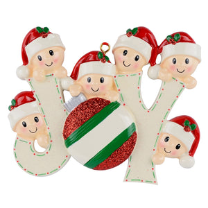 Personalized Gift For Family Christmas Tree Deco Ornament JOY