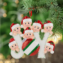 Load image into Gallery viewer, Personalized Gift For Family Christmas Tree Deco Ornament JOY
