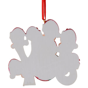 Personalized Gift For Family Christmas Tree Deco Ornament JOY