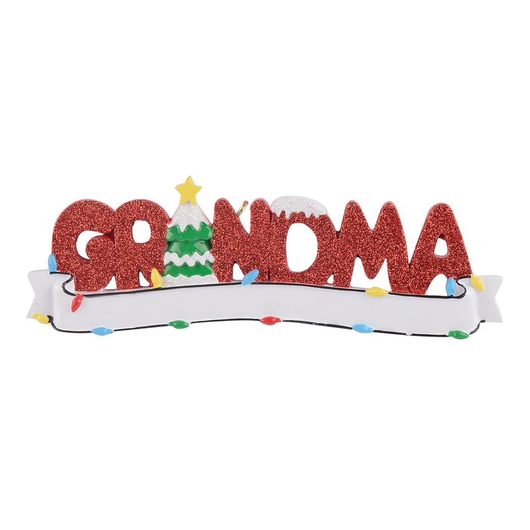 Personalized Christmas Ornament Ornament GRANDMA/GRANDPA