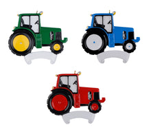 Load image into Gallery viewer, Teens&#39; Christmas Gift Personalized Ornament Tractor Red/Green/Blue
