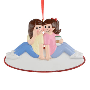 Personalized Christmas Ornament Best Friends & Sisters