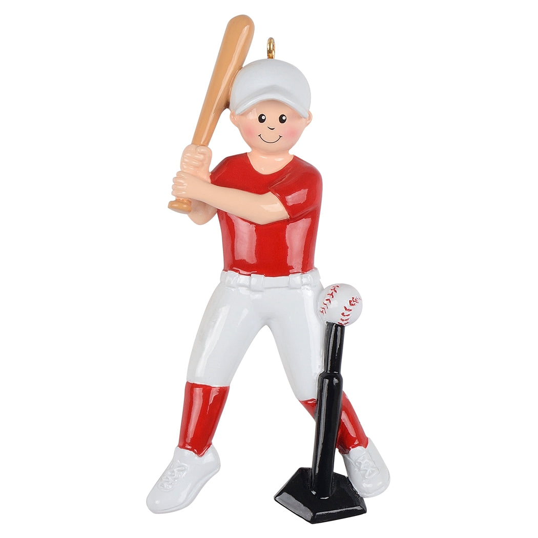 Personalized Baseball Boy Ornament Ideal Christmas Keepsake for Sports Fans