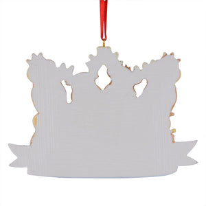 Christmas Personalized Ornament Reindeer Family