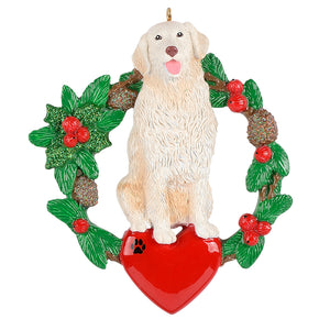 Personalized Christmas Ornament Pet Golden Retriever