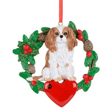 Load image into Gallery viewer, Customize Gift Christmas Pet Ornament King Charles Spaniel
